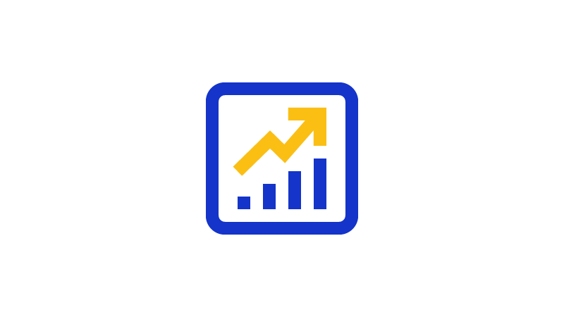graph projection icon